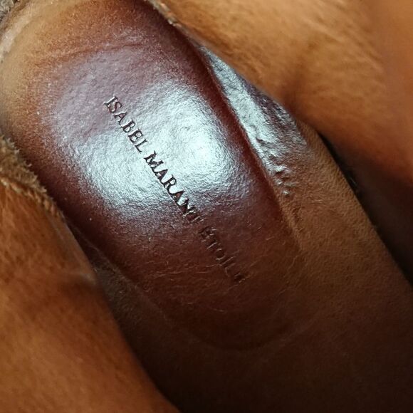 Isabel Marant Etoile Crisi black suede leather boots size 36 - Picture 10 of 12